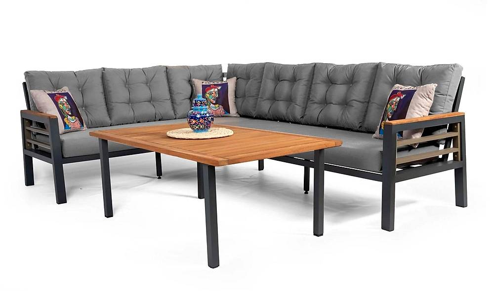 Planet Bahçe Köşe Koltuk Takımı Bahçe Oturma Grubu