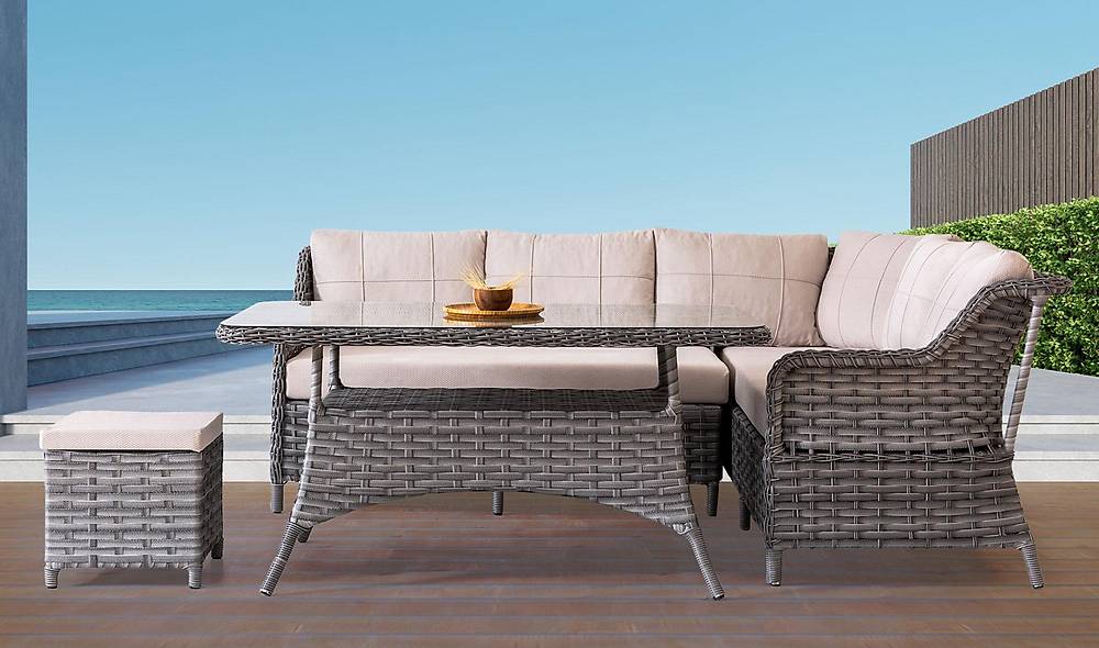 Kanvas L Bahçe Koltuğu Bahçe Mobilyası