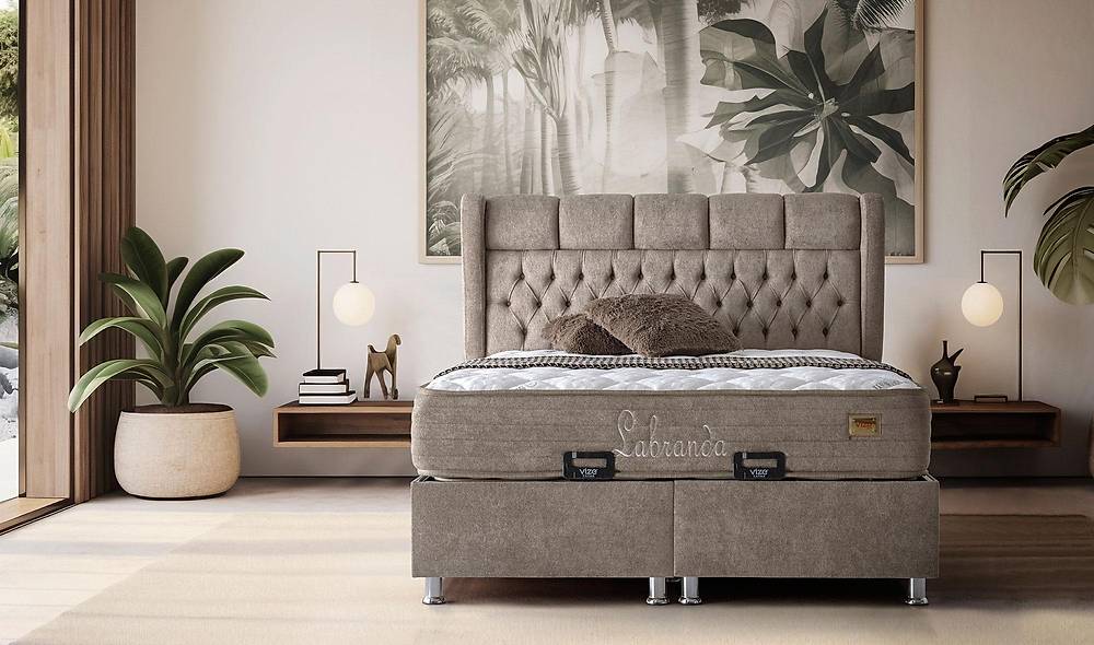 Labranda Baza + Başlık + Yatak Baza Setleri