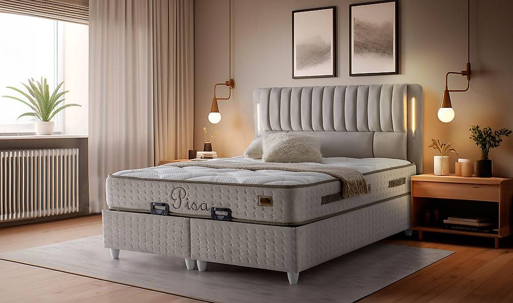 Pisa Baza + Başlık + Yatak Baza Setleri