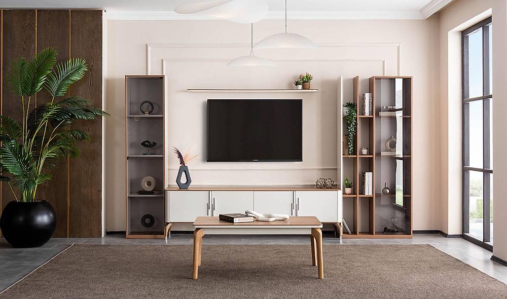 Bergama Tv Ünitesi - Maxi TV Ünitesi