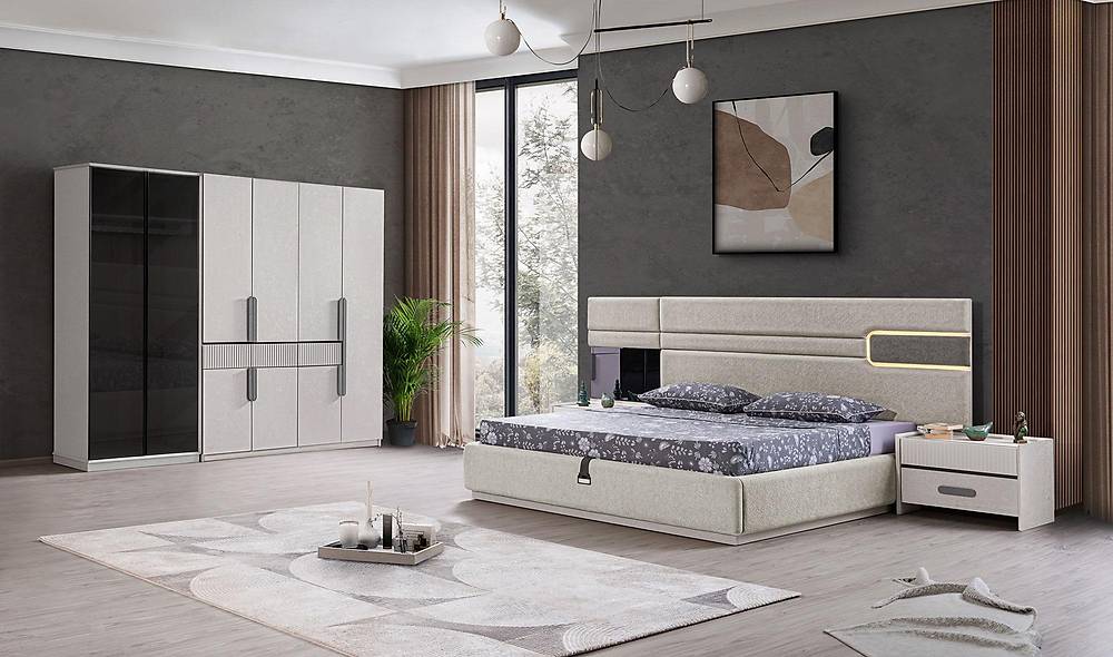 Adoria Bazalı Yatak Odası Yatak Odası