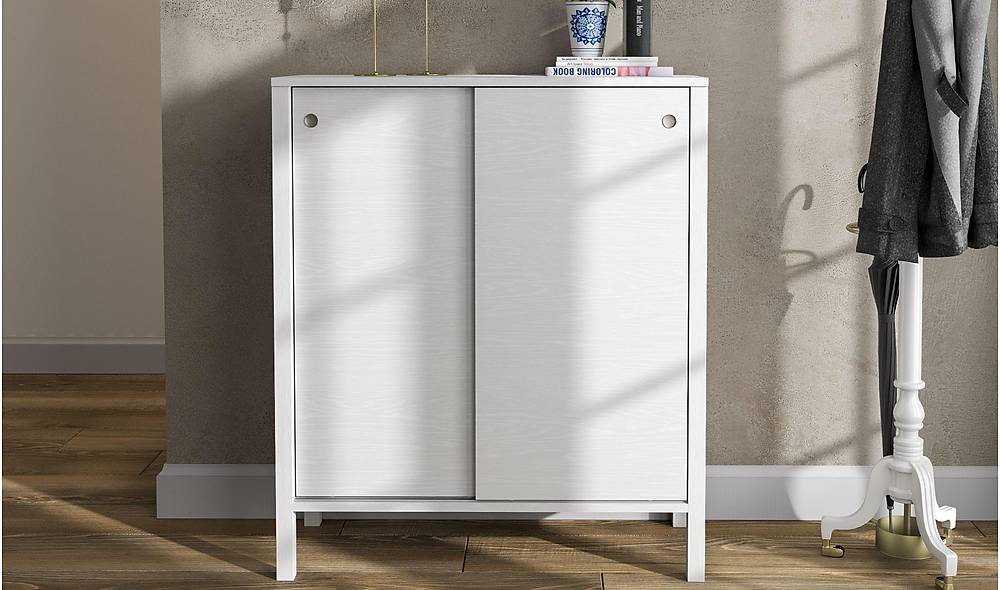 Frezo Ayakkabılık - Sürgülü Vestiyer Portmanto