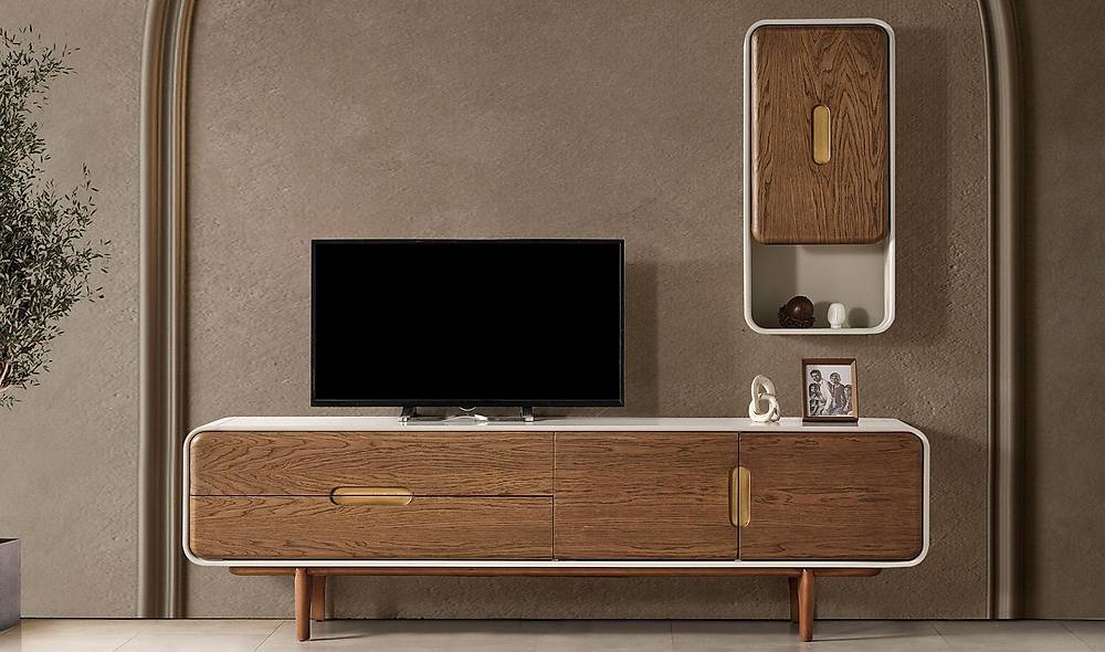 Toronto Tv Ünitesi - Meşe TV Ünitesi