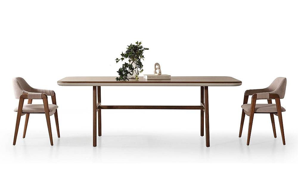 Toronto Yemek Masası Takımı - Meşe Yemek Masası Takımı