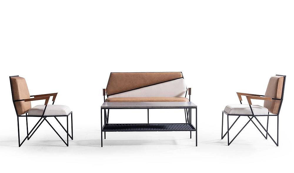 Wave Balkon - Bahçe Çay Seti Bahçe Oturma Grubu