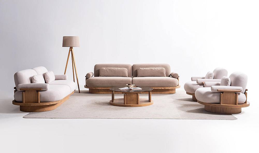 Bitez Koltuk Takımı - Meşe Koltuk Takımı