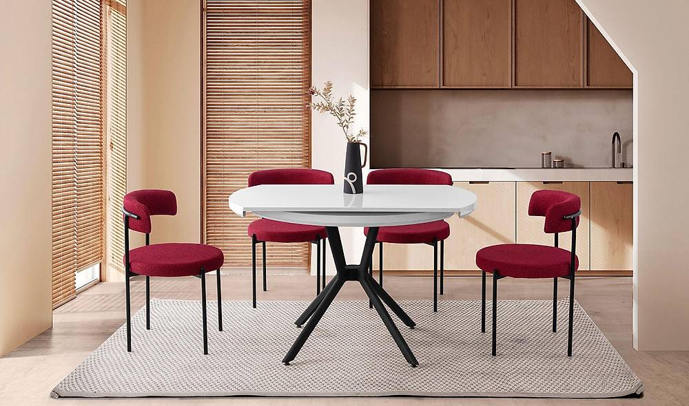 Alara Yemek Masası Takımı - Elvis Sandalye Yemek Masası Takımı