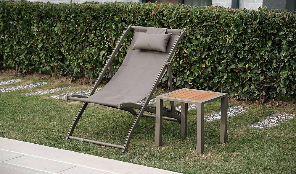 Lines Şezlong Bahçe Mobilyası