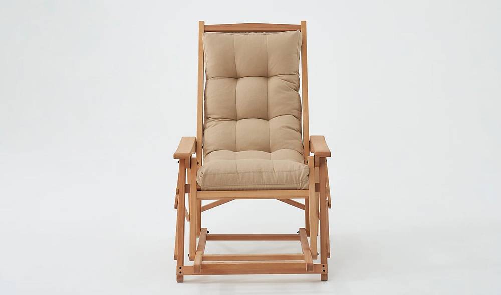 Ocean Tekli Bahçe - Balkon Koltuğu - Krem Bahçe Mobilyası