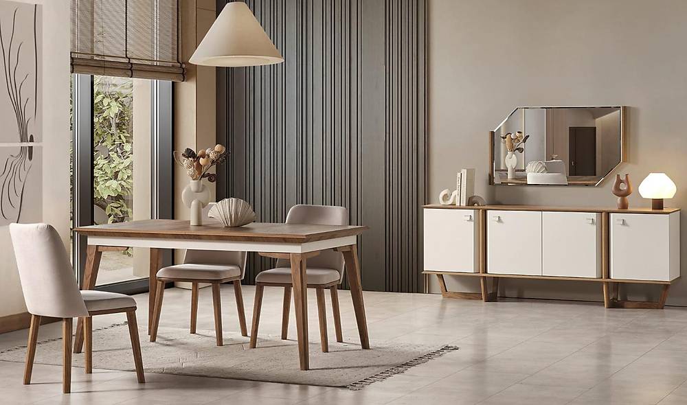 Naturel Yemek Odası Yemek Odası