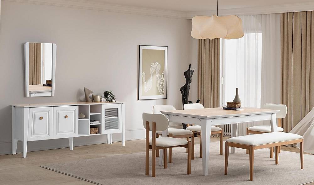 İnpera Yemek Odası - Nervürlü Yemek Odası