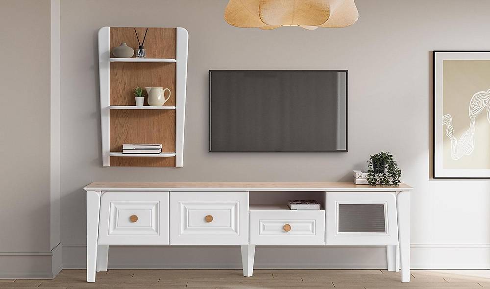 İnpera Tv Ünitesi - Nervürlü TV Ünitesi