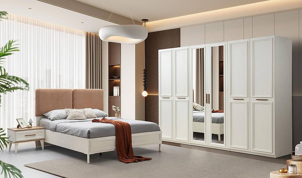 Calma Yatak Odası - 6 Kapılı Yatak Odası