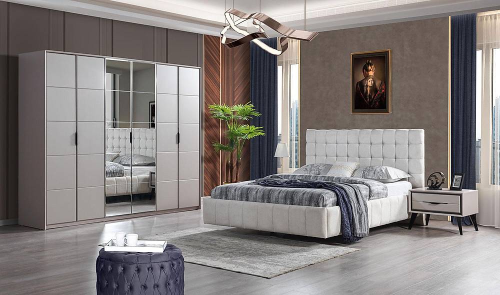 Harper Bazalı Yatak Odası Yatak Odası