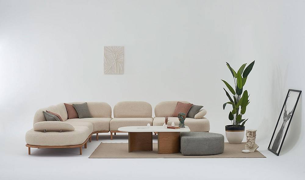 Ornate Köşe Takımı Köşe Koltuk