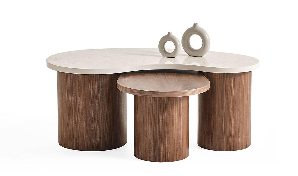 Karia Orta Sehpa Seti Sehpa ve Aksesuar