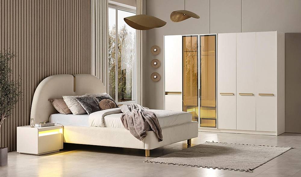 Hennes 6 Kapılı Yatak Odası - New Reflekte Yatak Odası