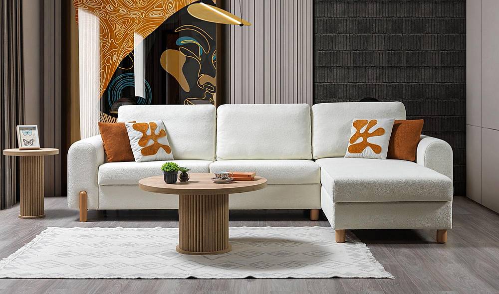 Merle Köşe Takımı Köşe Koltuk