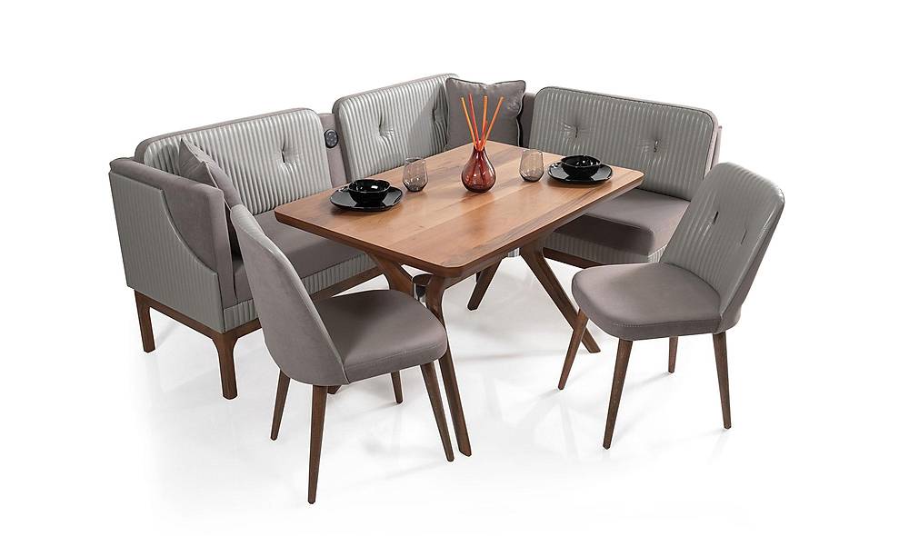 Flavia Mutfak Köşe Takımı Masa Sandalye