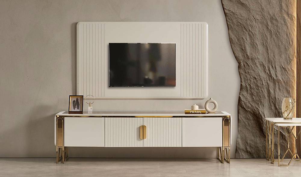 Misis Tv Ünitesi - Ekru TV Ünitesi