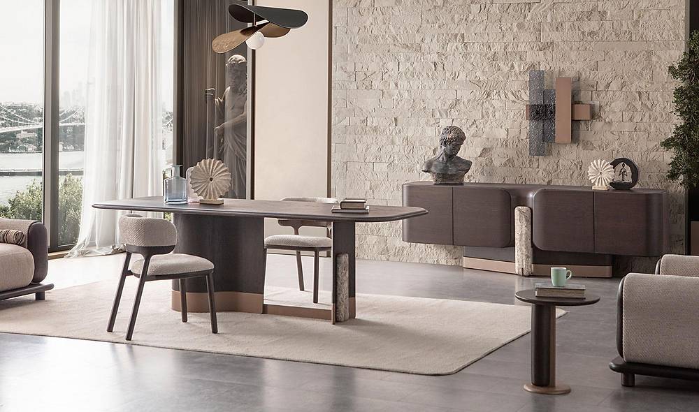 Rozy Yemek Odası - Venge Yemek Odası