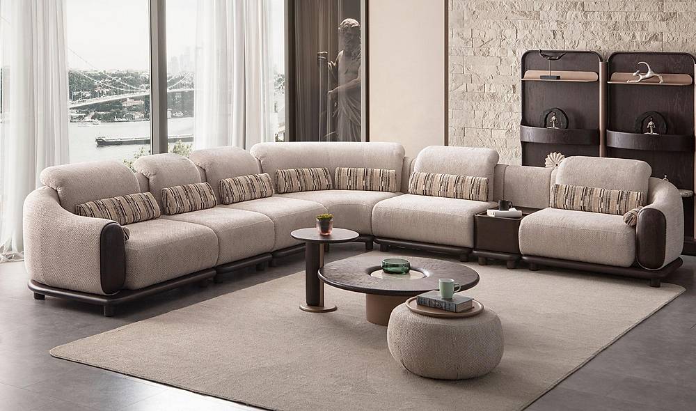 Rozy Köşe Takımı - Venge Köşe Koltuk