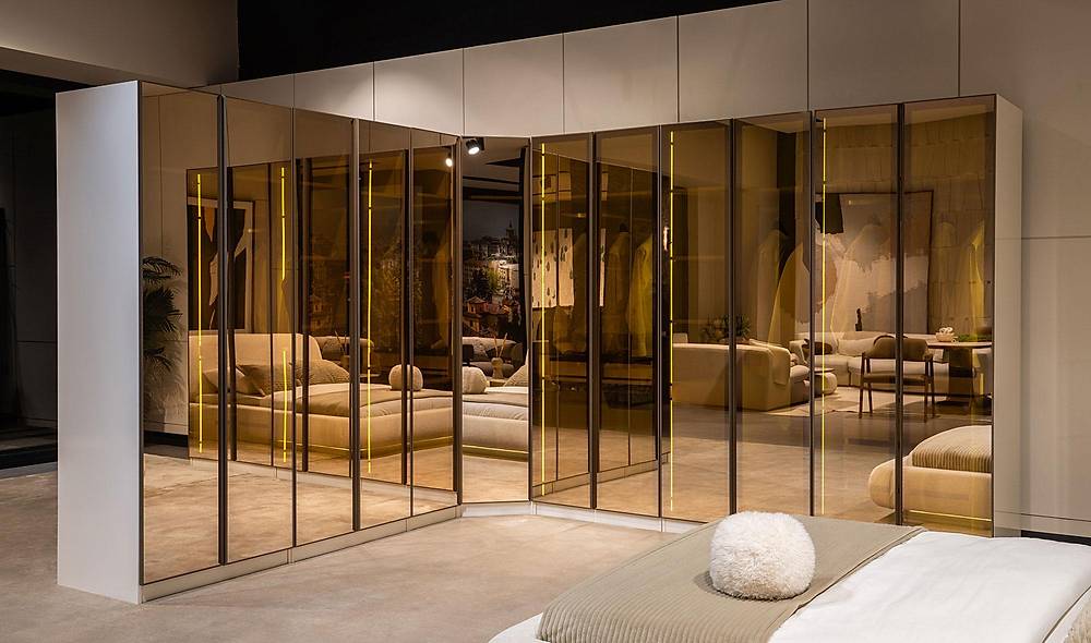 Minax Gardrop - Köşe Dolaplı Giyinme Odası