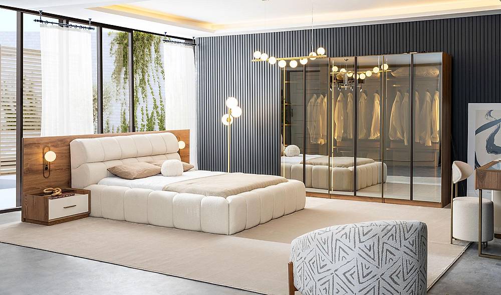 Montego Bazalı Yatak Odası - 6 Kapılı Yatak Odası