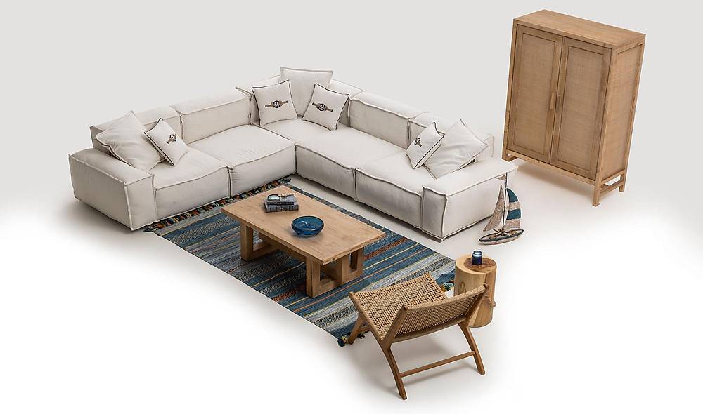 Hazeran Köşe Takımı - Medium Köşe Koltuk