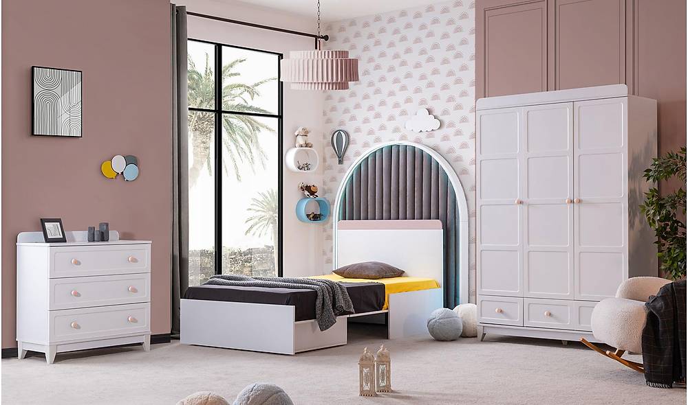 Yasi Genç Odası - Pembe Genç Odası