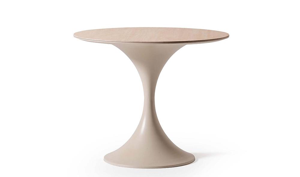 Camaro Porselen Yemek Masası - Ekru Masa Sandalye