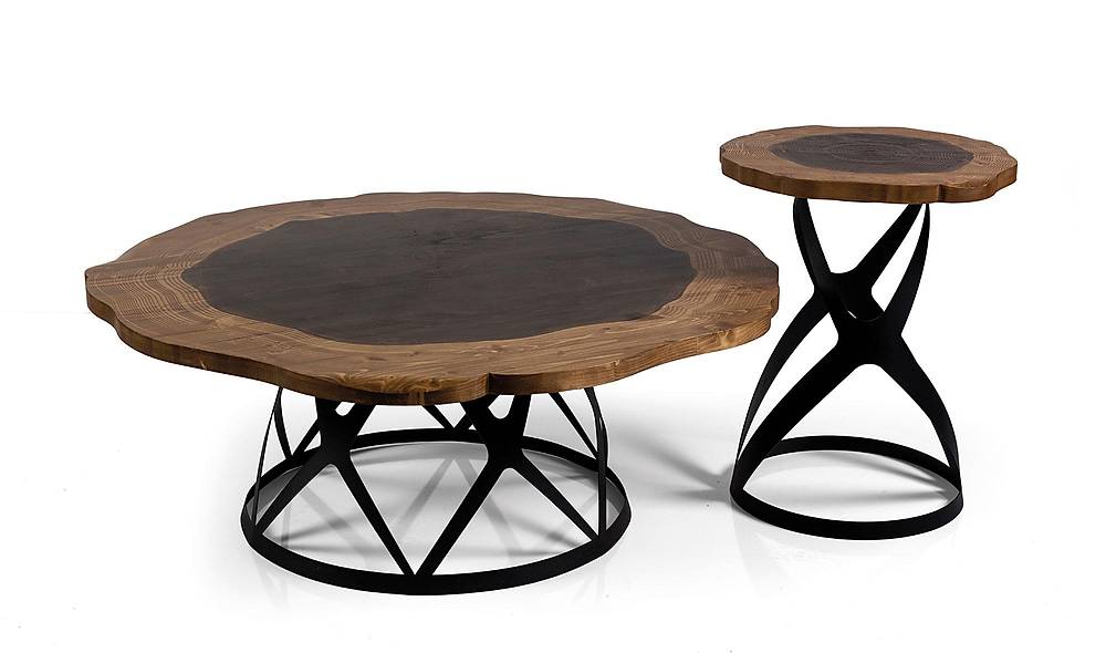 Flower Orta Sehpa Seti Sehpa ve Aksesuar