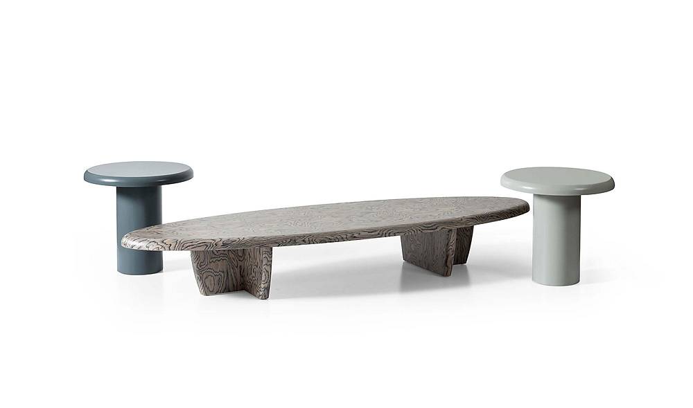 Horizon Orta Sehpa Seti - Gri Sehpa ve Aksesuar