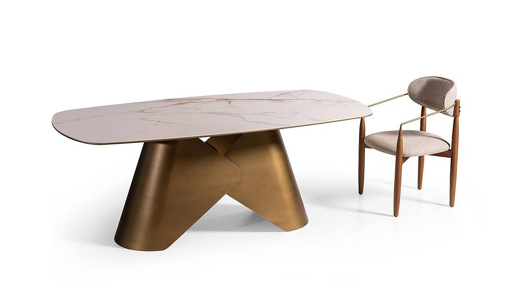 Nicole Yemek Masası - Porselen Masa Sandalye