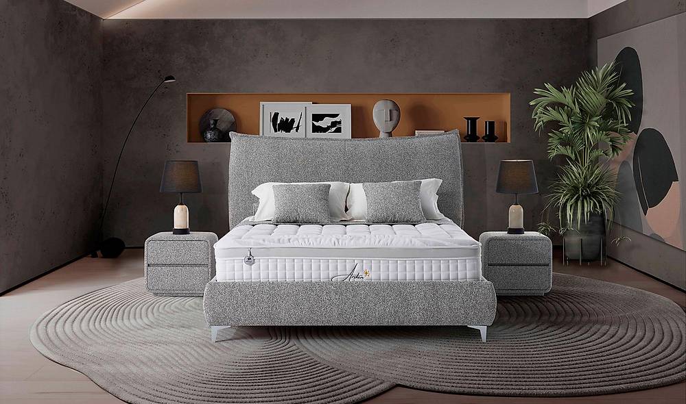 Arden Massa Baza + Başlık + Yatak Baza Setleri