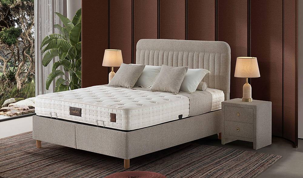 Madlen Malta Baza + Başlık + Yatak Baza Setleri