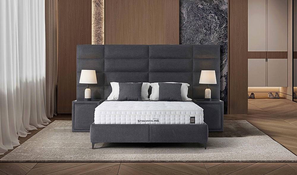 Strongline Viana Baza + Başlık + Yatak Baza Setleri