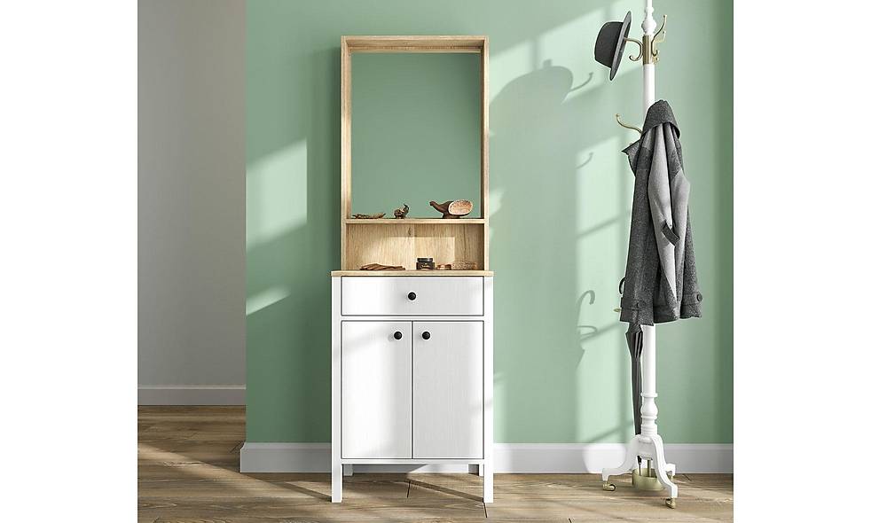 Ailso Portmanto - Çekmeceli Vestiyer Portmanto