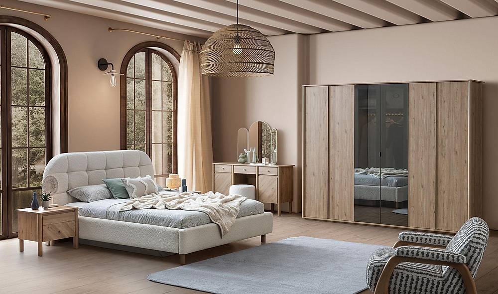 Marvin Bazalı Yatak Odası Yatak Odası