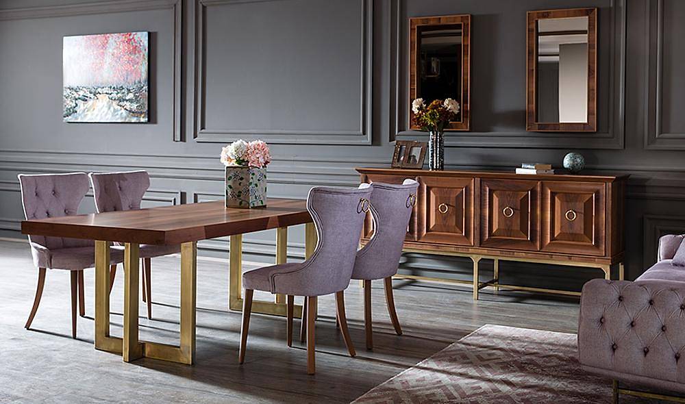 Lusso Gold Yemek Odası Yemek Odası