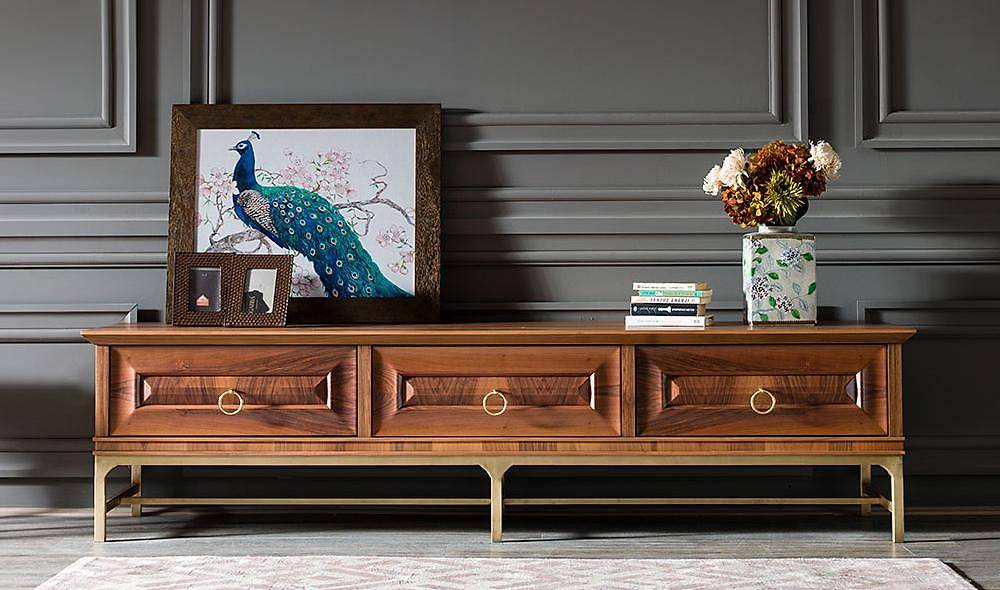 Lusso Gold Tv Ünitesi TV Ünitesi