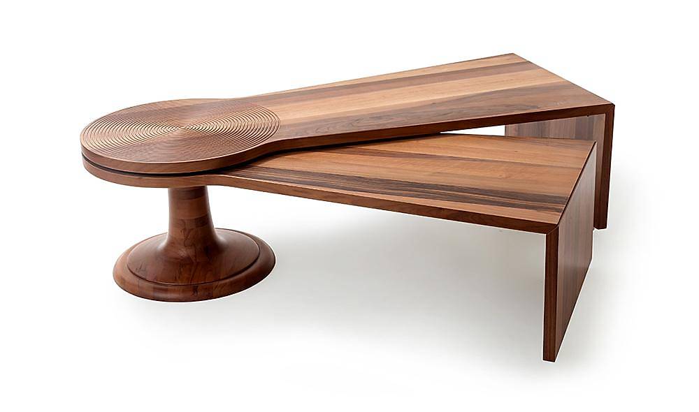 Key Ahşap Orta Sehpa Sehpa ve Aksesuar