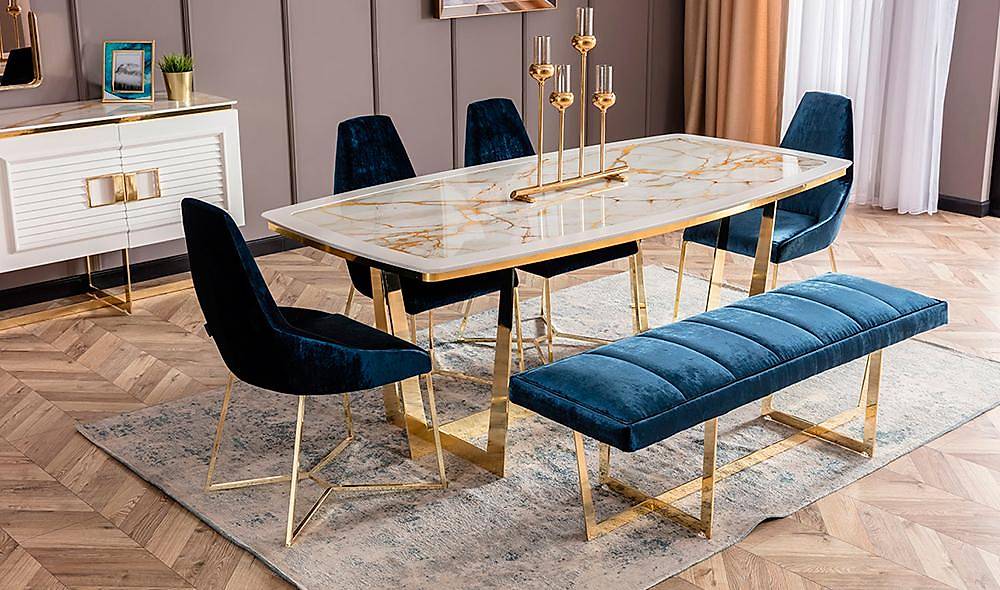 Serenıty Luxury Yemek Masası Masa Sandalye