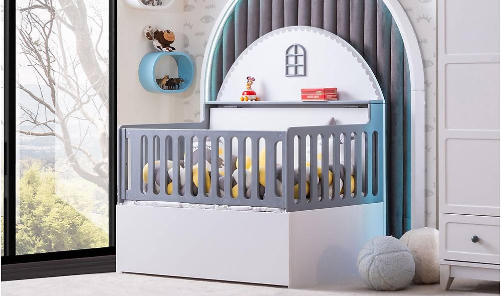 Yasi Büyüyen Beşik - Gri Beşik