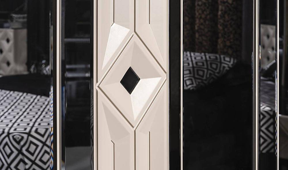 Nepal Luxury Bazalı Yatak Odası Luxury Yatak Odası