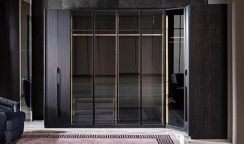 Titanic Luxury Köşe Gardolap Kapaklı Gardırop