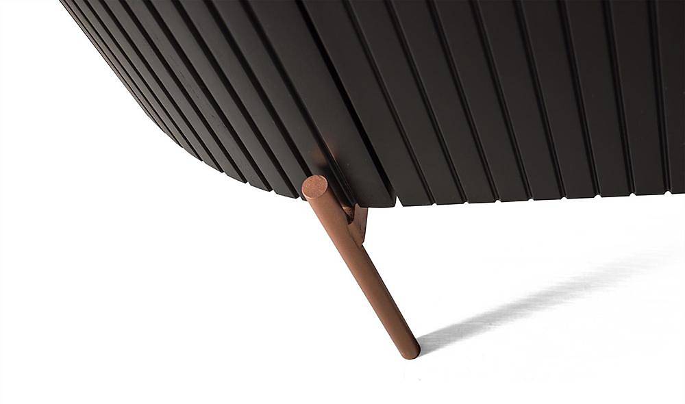 Mood Siyah Bronz Tv Sehpası TV Ünitesi