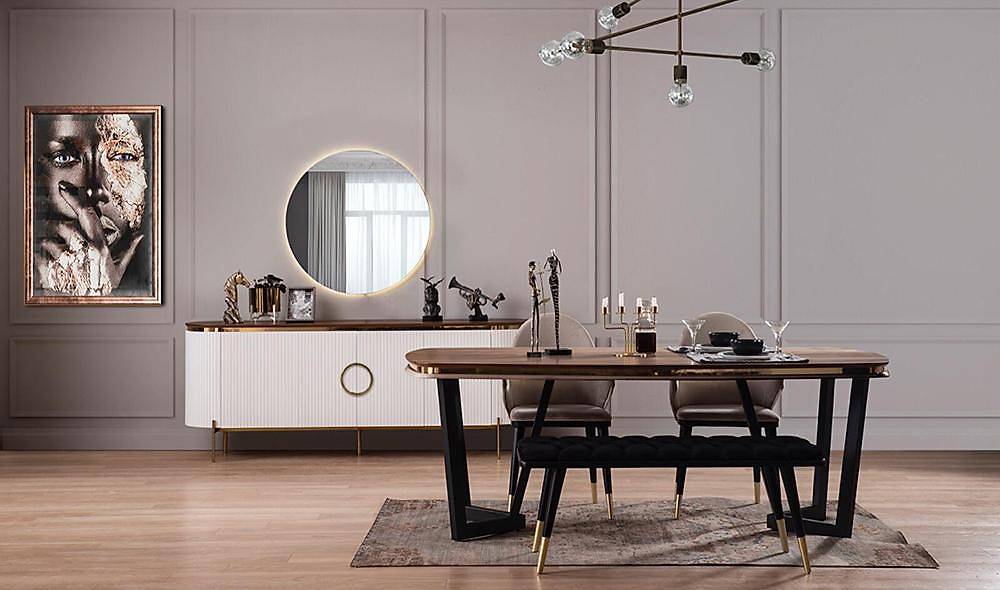 Mood Ekru Yemek Odası Yemek Odası