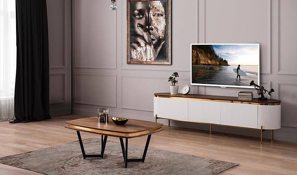 Mood Ekru Tv Sehpası TV Ünitesi